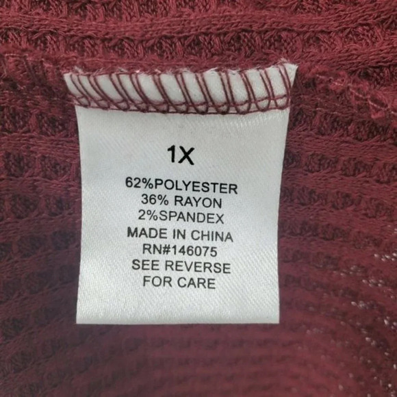 Sweet Romeo Cozy Thermal Pullover Waffle‎ Knit NWT - Picture 9 of 9